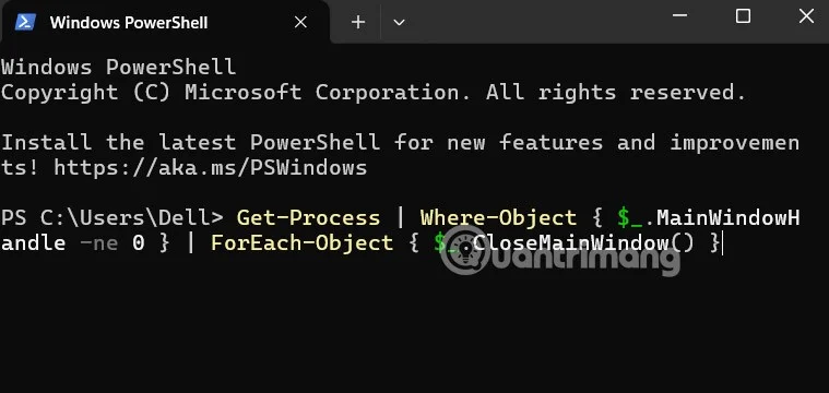 ¿Cómo cerrar todas las aplicaciones abiertas a la vez en Windows 11?