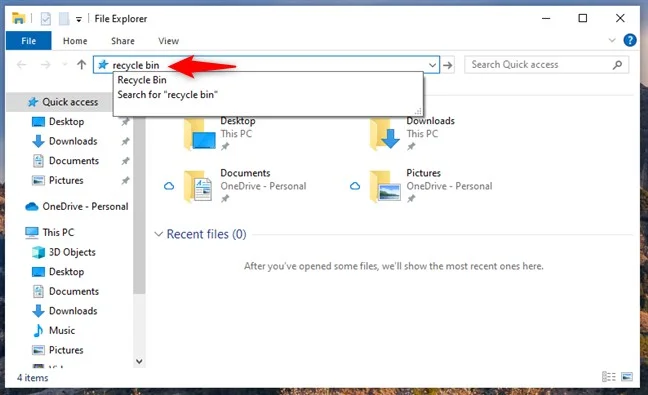 11 Ways to Open Recycle Bin on Windows