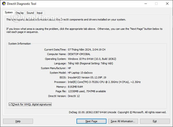 How to view computer configuration easily and quickly