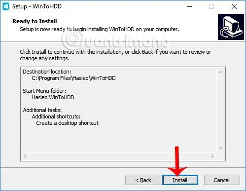 Cómo instalar Windows usando WinToHDD sin USB ni DVD