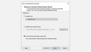 如何使用 VMware Workstation Player 在 Windows 10 上執行 macOS