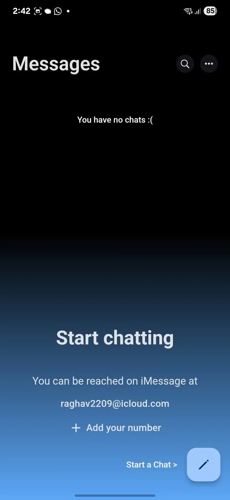 Android 기기에서 iMessage를 사용하여 문자 메시지를 보내는 방법