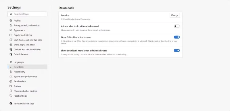 Mengapa menukar lokasi muat turun lalai dalam Windows 11?