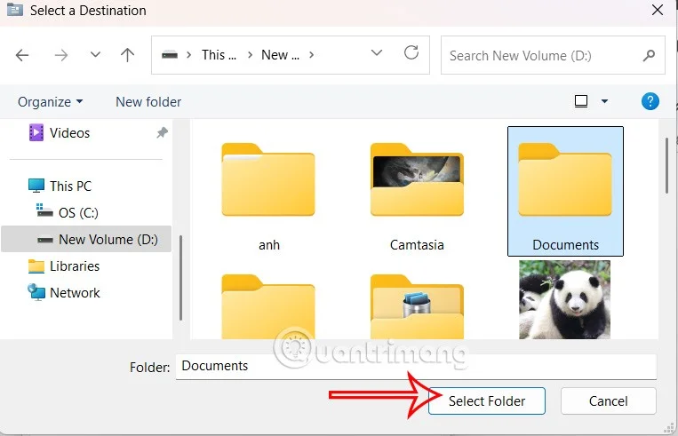 Cómo cambiar la ubicación predeterminada de la carpeta Documentos de Windows 11