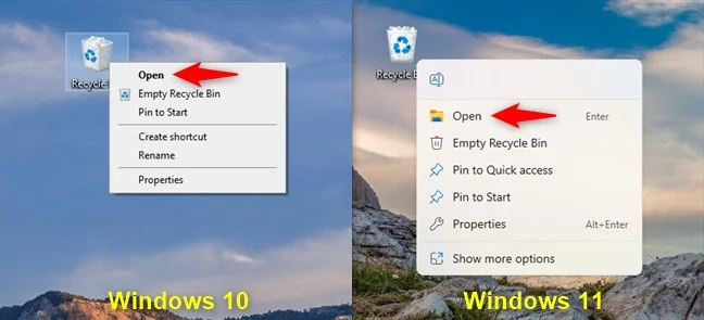11 Ways to Open Recycle Bin on Windows