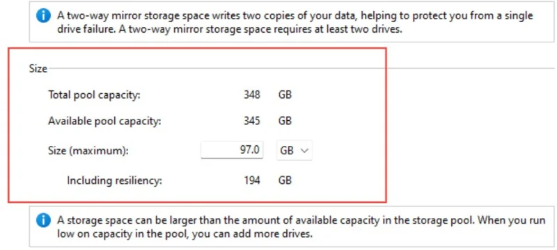 Cómo usar Espacios de almacenamiento para proteger los datos de Windows 11