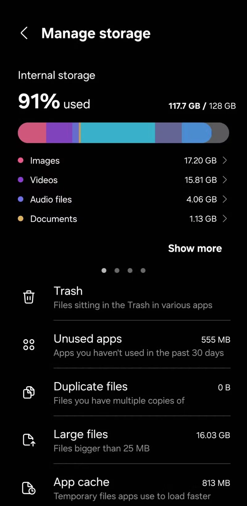 วิธีรับพื้นที่เก็บข้อมูลโทรศัพท์ Samsung 22GB กลับคืนมาโดยไม่ต้องลบข้อมูลสำคัญใดๆ