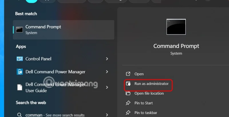 Instructions for using DISM to fix Windows 11 errors