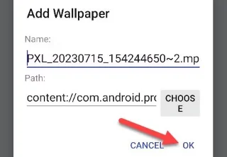 Android 휴대폰에서 비디오를 아름다운 배경화면으로 바꾸는 방법