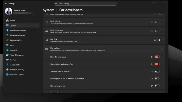 Bagaimana untuk menunjukkan sambungan fail, melihat sambungan fail pada Windows