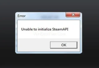 Impossibile inizializzare lerrore API di Steam {risolto}