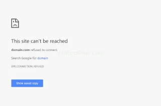 ERR_CONNECTION_REFUSED در Chrome {حل شد}