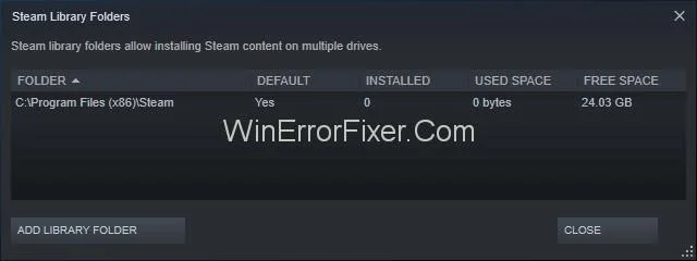 Ralat Terkunci Fail Kandungan Steam {Diselesaikan}