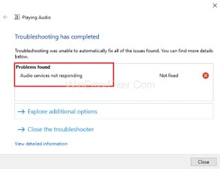 Usługi audio nie odpowiadają w systemie Windows 10 {rozwiązane}