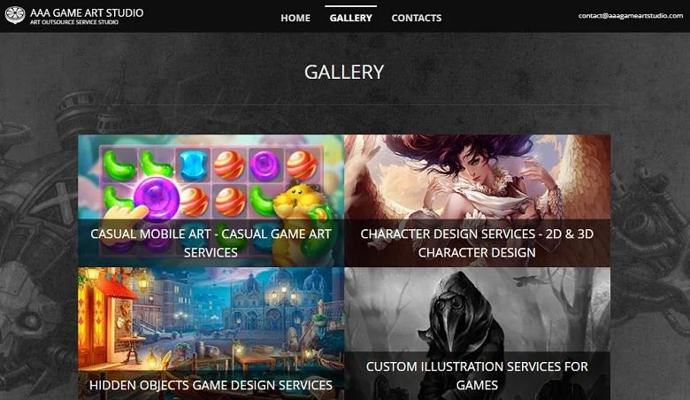 AAA Game Art Studio: بهترین برون سپاری هنر بازی