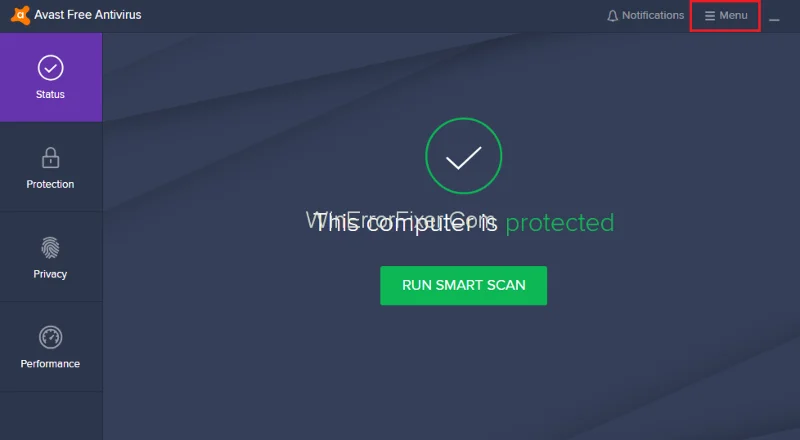 Isu Penggunaan CPU Tinggi Perkhidmatan Avast {Selesai}