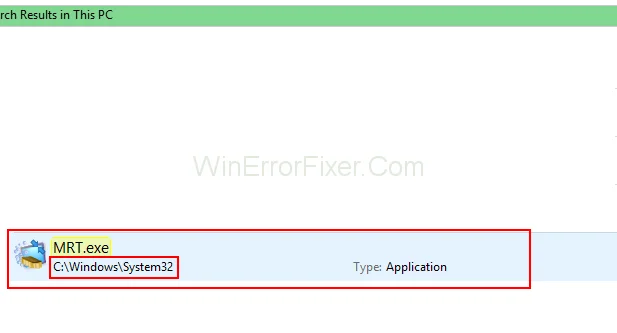 MRT.exe Windows Process چیست، آیا ایمن است؟