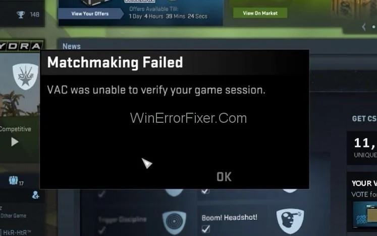 5 Cara Betulkan VAC Tidak Dapat Mengesahkan Sesi Permainan