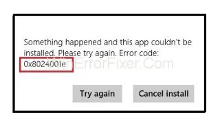 خطای 0x8024001e در فروشگاه ویندوز