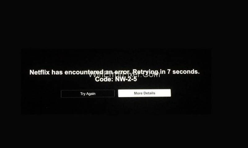 NetflixコードNW-2-5エラー