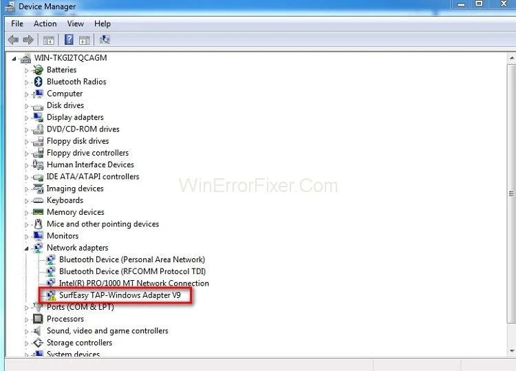 خطاهای TAP Windows Adapter V9 {حل شد}