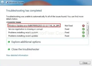 خطای Windows Update 0x80070005: دسترسی ممنوع {حل شد}