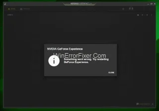 خطای عدم کارکرد NVIDIA GeForce Experience {حل شد}