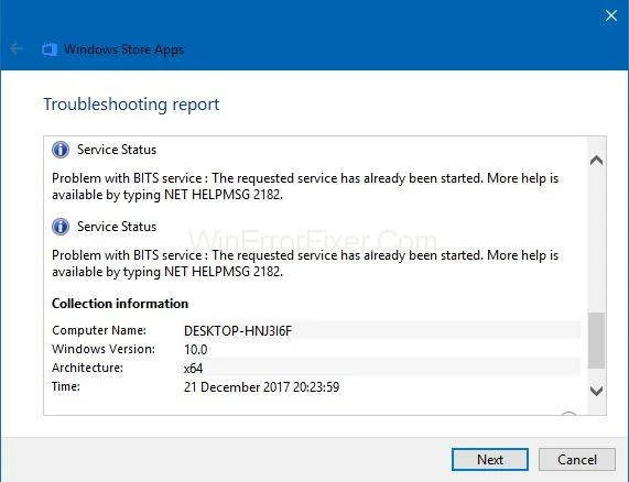 NET HELPMSG 2182 Błąd {rozwiązany} NET HELPMSG 2182 Błąd {rozwiązany}