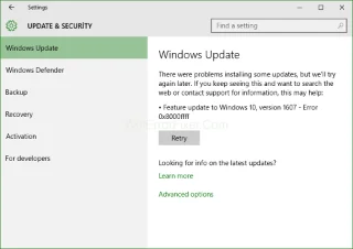 Kod błędu 0x8000ffff w systemie Windows 10 {rozwiązany}