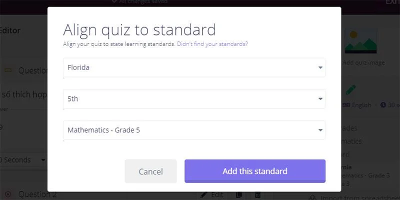 دستورالعمل استفاده از Quizizz - ابزاری برای پشتیبانی از تست ارزیابی