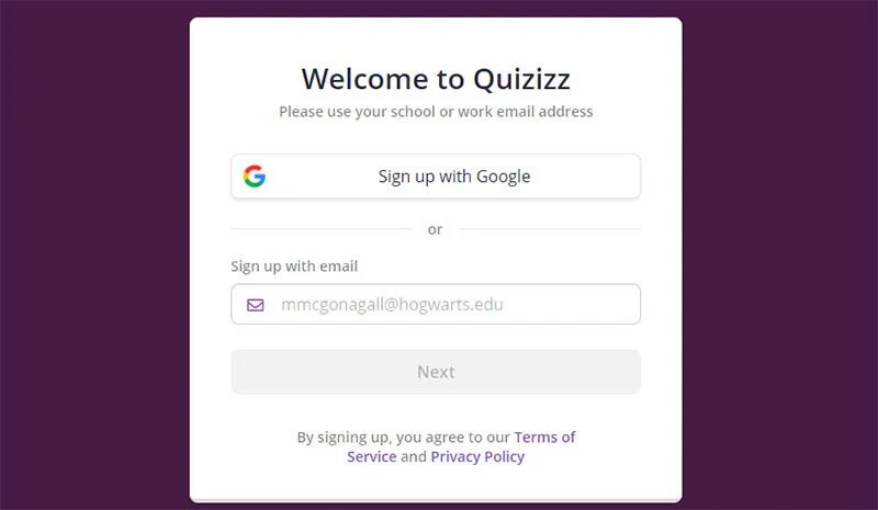 دستورالعمل استفاده از Quizizz - ابزاری برای پشتیبانی از تست ارزیابی