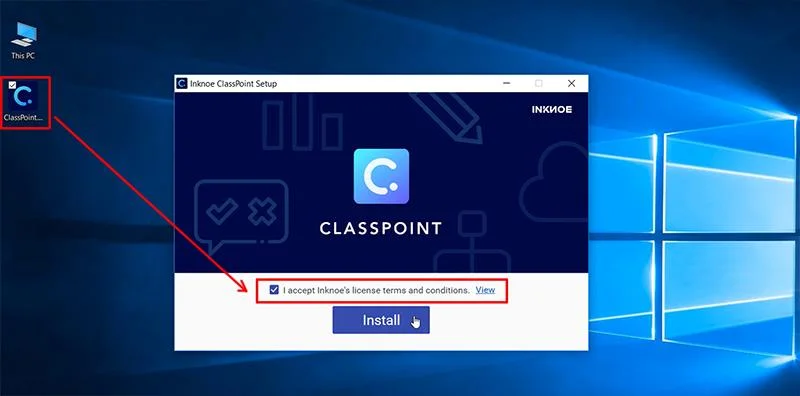 Classpointを使用するための手順