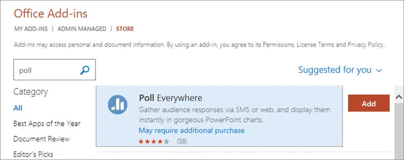 با Poll Everywhere اسلایدهای پاورپوینت تعاملی ایجاد کنید