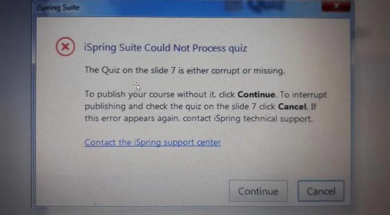 اشتباهات رایج در iSpring هنگام طراحی درس
