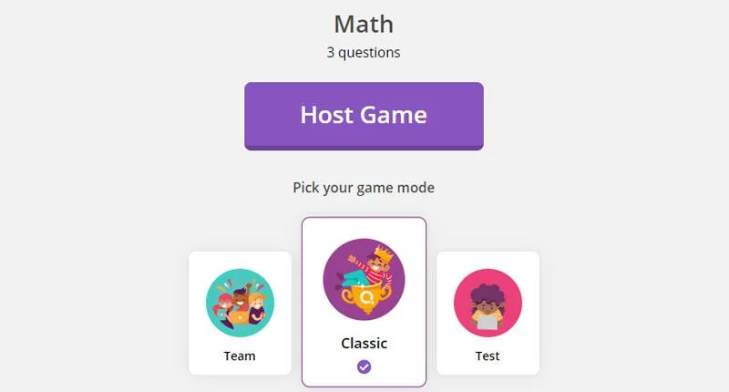 دستورالعمل استفاده از Quizizz - ابزاری برای پشتیبانی از تست ارزیابی