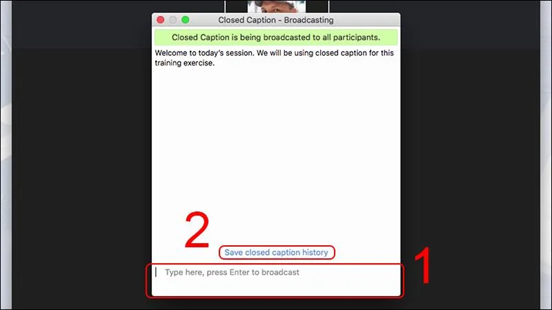 Usa la funzione per aggiungere i sottotitoli in zoom (sottotitoli)
