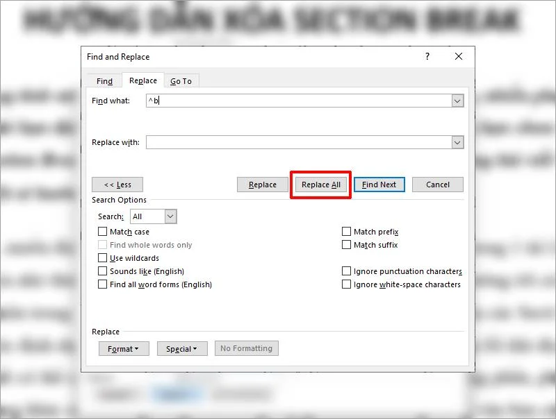 حذف Section Break در Microsoft Word آسان است