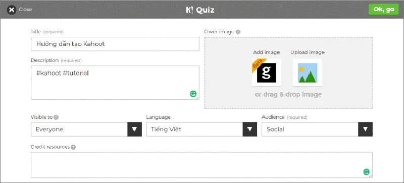 راهنمای کاربر Kahoot!  مسابقه سرگرم کننده ایجاد کنید