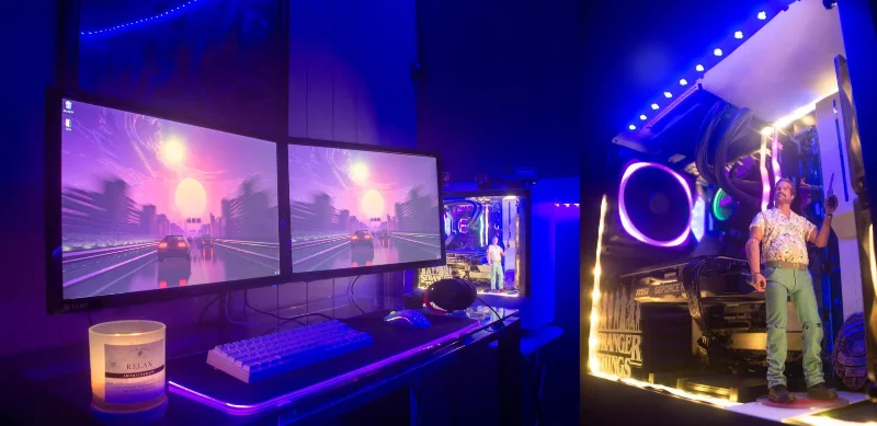 PC 케이스에 장난감 피규어 모형을 넣어도 정말 안전한가요?