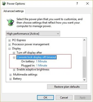 How to change screen lock timeout in Windows 10