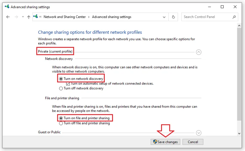 7 maneiras de consertar o computador não encontrado na LAN no Windows 10