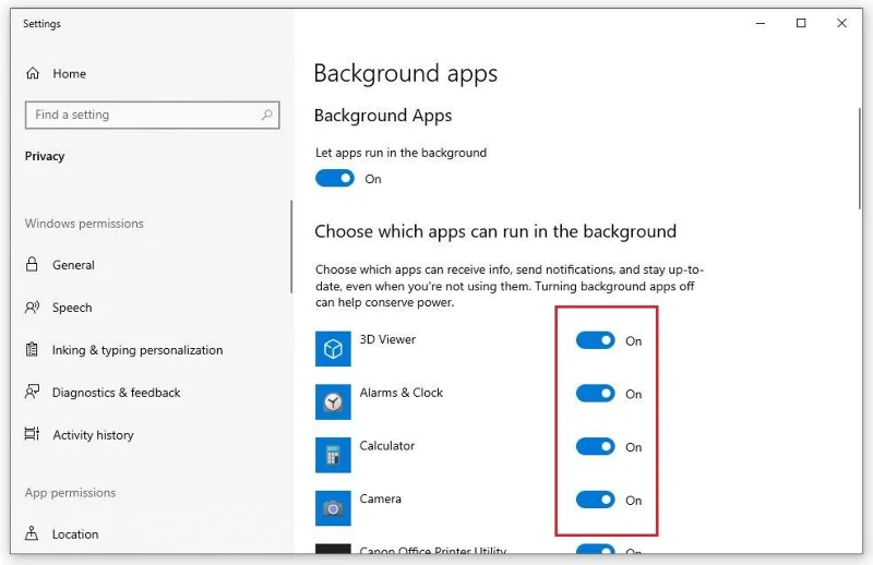 7 طرق لإيقاف تشغيل تطبيقات Windows 10 في الخلفية على جهاز الكمبيوتر والكمبيوتر المحمول