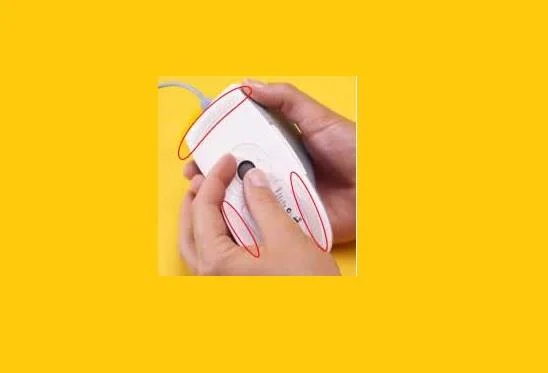 コンピュータのマウスを正しく掃除するための手順