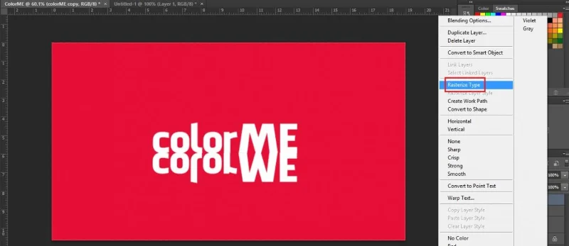 Crie sombras de texto no Photoshop com dois estilos simples