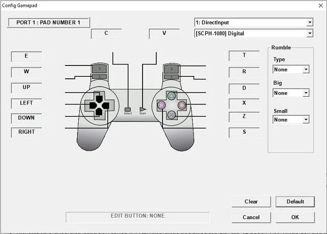 Instruções para jogar o emulador de PS1 no PC