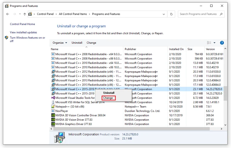 Instruções para corrigir o erro Api-Ms-Win-Crt-Runtime-L1-1-0.Dll no Windows
