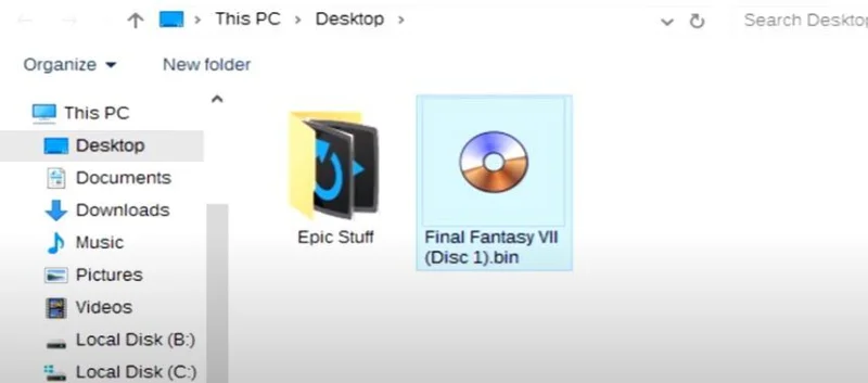 Instruções para jogar o emulador de PS1 no PC