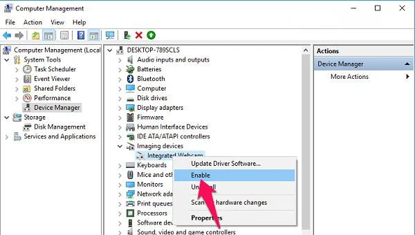 A maneira mais simples de ligar e desligar a câmera do laptop