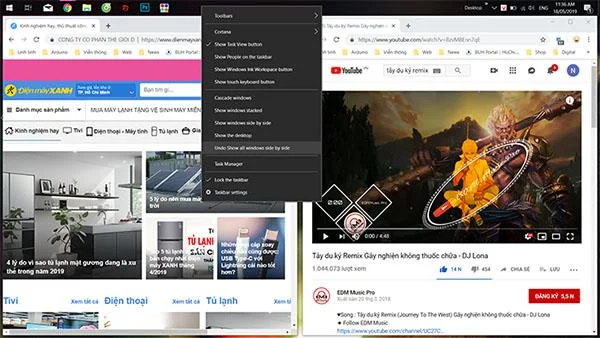 คำแนะนำเกี่ยวกับการแบ่งหน้าจอบน Windows 10 อย่างง่ายและสะดวก
